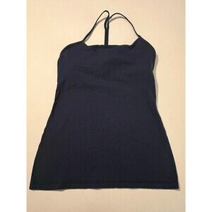 Lululemon Women’s Power Y Tank Top Women's Blue size 4